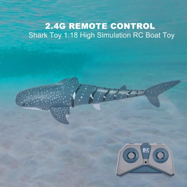 (50% OFF-Sale) Nā makana no nā keiki🎁2.4G Realistic Remote Control Shark Toy