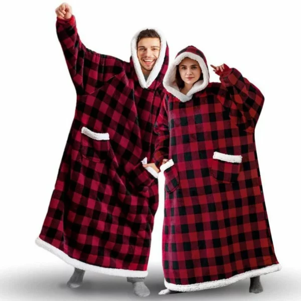 [Natal & Winter Sale] - Unisex Comfy Oversize Hoodie Blanket