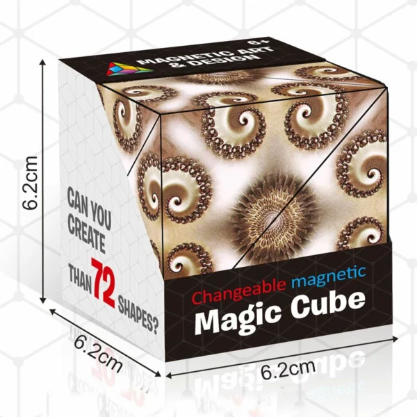 (PUU YA 50%)Zawadi Kwa Watoto🎁🎄BADILIKA MAGNETIC MAGIC CUBE