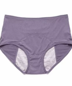 5Pcs/Set High Waist Leak Proof Panties （You Can Remark Product Color And Quantity At Checkout）