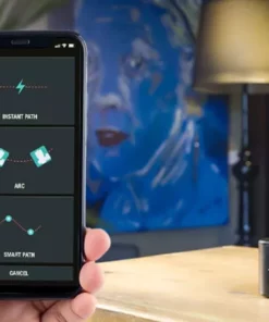 Portable Electric Desktop Trolley | Easy To Create The Required Curved Track,Control With Simple Operation Interface