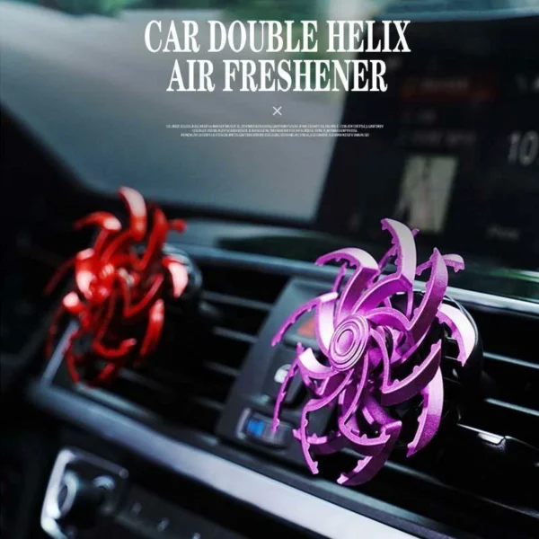 🎄(CHRISTMAS HOT SALE - 50% OFF) Car Double Helix Air Freshener-Kaaft 3 Kritt Extra 20% OFF