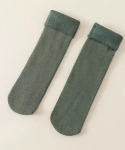 (🎄Oferta anticipada de Navidad AHORA - 50 % DE DESCUENTO) Calcetines térmicos de invierno de terciopelo