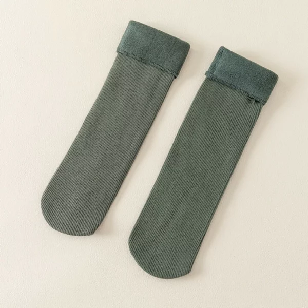 (🎄Oferta anticipada de Navidad AHORA - 50 % DE DESCUENTO) Calcetines térmicos de invierno de terciopelo