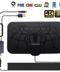 Spider Pattern New HDTV Cable Antenna 4K (5G Chip, 🌎 Can Be Used Worldwide)
