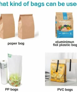 (❤️2021 Spring Flash-udsalg - 50 % rabat) Seal Pour Food Storage Bag Clip