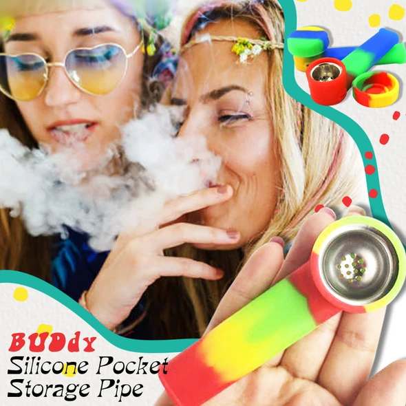 BUDdy Silicone Pocket Storage Pipe