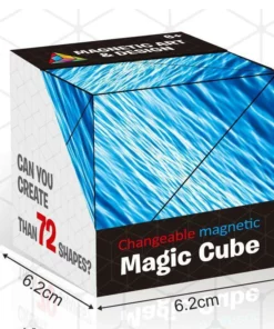 (50% OFF-Sale)Gifts For Children🎁🎄CHANGEABLE MAGNETIC MAGIC CUBE