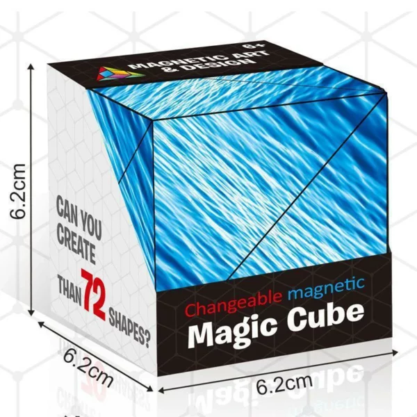 (50 % de réduction sur la vente)Cadeaux pour les enfants🎁🎄CUBE MAGIQUE MAGNÉTIQUE MODIFIABLE