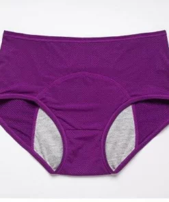 5Pcs/Set High Waist Leak Proof Panties （You Can Remark Product Color And Quantity At Checkout）