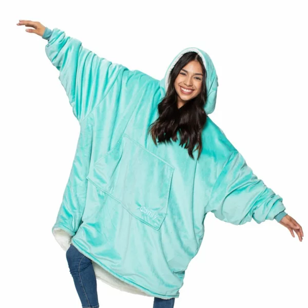 [Rebajas de Nadal e inverno] - Manta con capucha oversize cómoda unisex