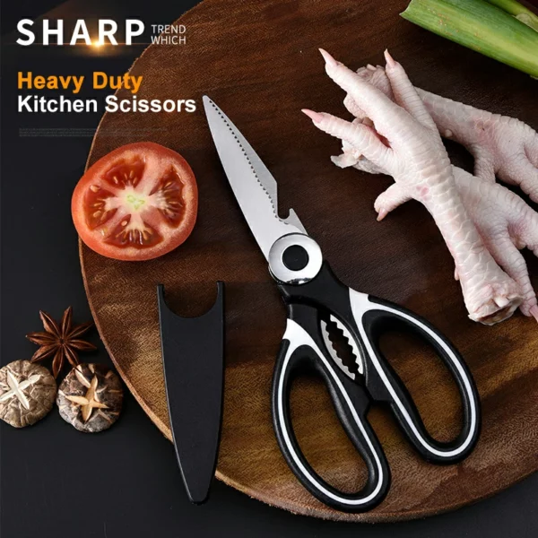 (🌲Christmas SALE NOW-48% OFF)Surfacegood™️ Heavy Duty Kitchen Scissors (YUAV 2 GET 1 DAWB tam sim no)