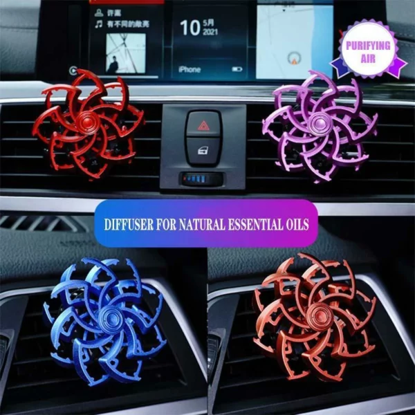 🎄(JULESALG - 50% AVSLAG) Car Double Helix Air Freshener-Kjøp 3 Få 20% ekstra rabatt