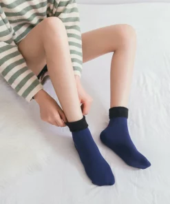 (🎄Oferta anticipada de Navidad AHORA - 50 % DE DESCUENTO) Calcetines térmicos de invierno de terciopelo