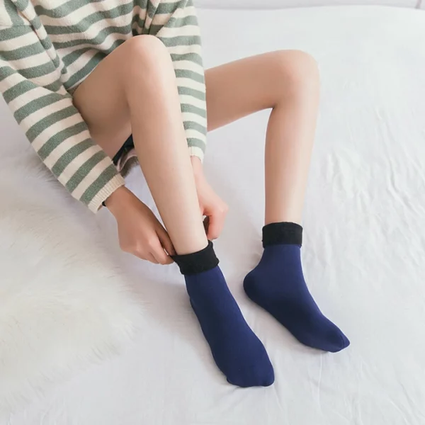 (🎄Vorweihnachtsangebot JETZT -50 % RABATT) Samt-Winter-Thermosocken