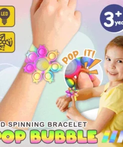 (🎄Early Christmas Sale🎄-50% OFF) Spinning Pop Bubble Bracelet - Buy 2 Get 1 FREE