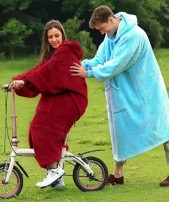 [Christmas & Winter Sale] - Unisex Comfy Oversize Hoodie Blanket