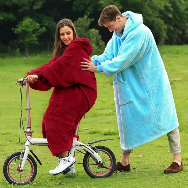 [Natal & Winter Sale] - Unisex Comfy Oversize Hoodie Blanket