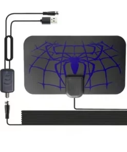 Spider Pattern New HDTV Cable Antenna 4K (5G Chip, 🌎 Can Be Used Worldwide)