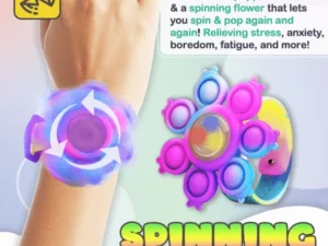 (🎄Early Christmas Sale🎄-50% OFF) Spinning Pop Bubble Bracelet - Buy 2 Get 1 FREE