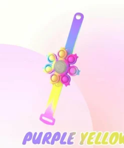 Sicon Dynamic Led Anti-stress Spinning Pop Bubble Wristband