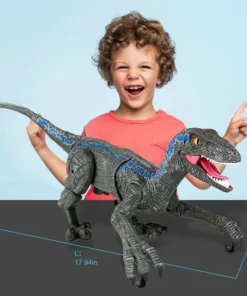 (KARÁCSONYI ELŐKIÁRUSÍTÁS - 50% KEDVEZMÉNY)💥Távirányítós dinoszaurusz játékok
