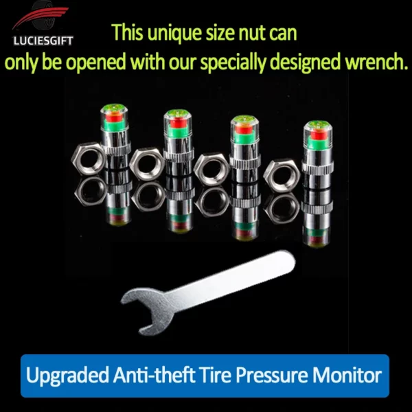 (🔥2nd Anniversary Sale) —Tyre Pressure Monitor 3 Color Eye Alert