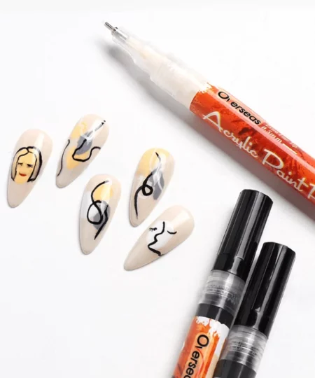 Ultra-Thin Nail Art Felt Pen