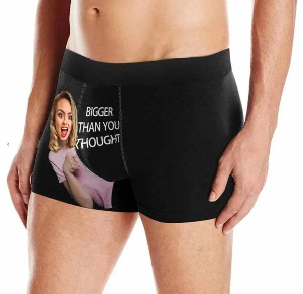 Custom Girlfriend Hugs Boxer Shorts Cadouri de Crăciun