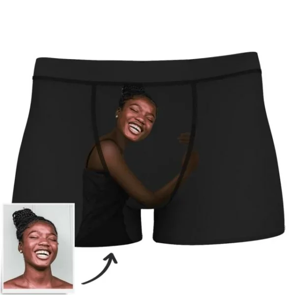 Custom nga Uyab Naggakos sa Boxer Shorts Mga Regalo sa Pasko