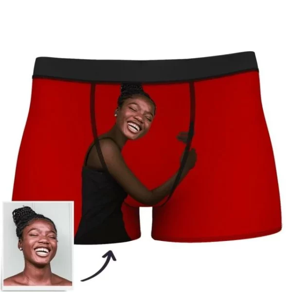 Neska-laguna Besarkadak Boxer Shorts Gabonetako Opariak