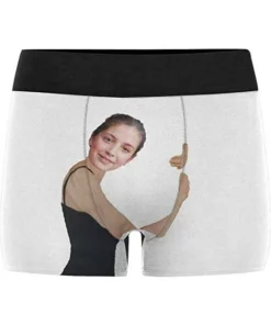 Custom Girlfriend Hugs Boxer Shorts Christmas Gifts