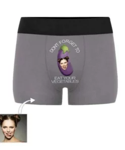 Custom Girlfriend Hugs Boxer Shorts Christmas Gifts