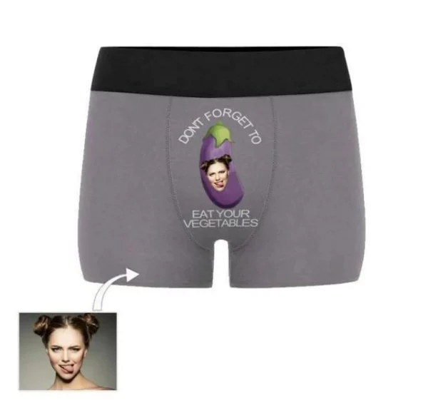 Novia personalizada abrazos Boxer Shorts Regalos de Navidad