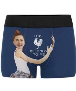 Custom Girlfriend Hugs Boxer Shorts Christmas Gifts