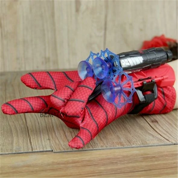 SpiderGlove Spider Man Toys Cosplay PVC Spiderman Glove