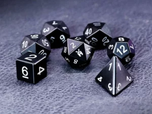 Awesome Board Game Glowing Dice (7 pcs)