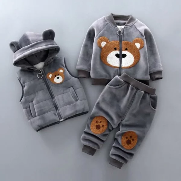 3-xabbo oo Xidhmada Qarsoon ee Tol-Bear Kid (12M-4Y)