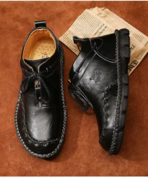 Mocassins casuais masculinos estilo nacional Captis