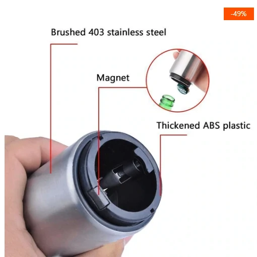 (New Year Hot Sale- 50% OFF) Magnet-Automatic Beer Bottle Opener