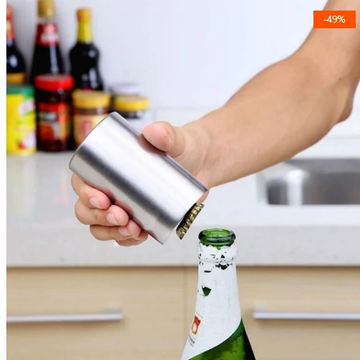 (New Year Hot Sale- 50% OFF) Magnet-Automatic Beer Bottle Opener