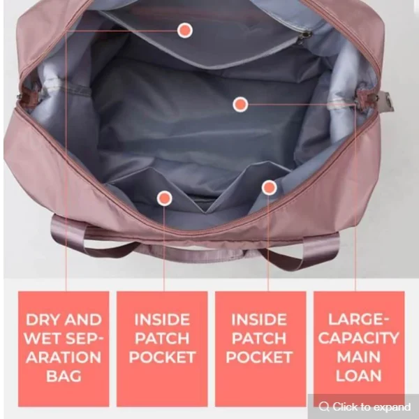 (Christmas Sale-Special Offer ယခု) Waterproof Foldable Storage Bag - ကြီးမားသော စွမ်းရည်