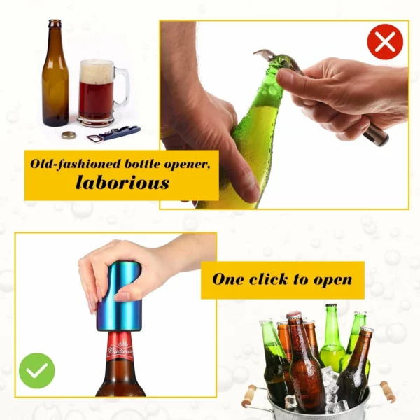 🍺Pivə Butulka Açıcısı--🤩Butulka Qapağı Kollektorları üçün Mükəmməl "Sərin əşyalar" Hədiyyəsi