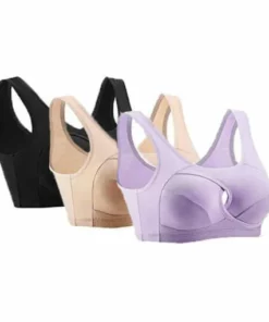 Anti-Sagging Wirefree Bra (Set Of 3)