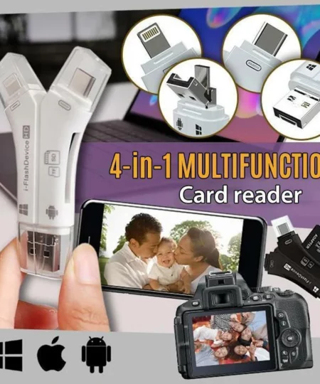 (🎄 ترويج عيد الميلاد) نقل الوسائط 4 في 1 (👍 اشترِ 2 واحصل على خصم 10٪)