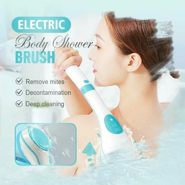 （🔥50 % DE RÉDUCTION MAINTENANT🔥）Brosse de douche électrique pour le corps