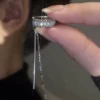 (Гарачая навагодняя распродаж 2022 года - зараз скідка 50 %) Cube Molecular Tassel Long Ear Clip (КУПІЦЕ 4 АТРАМАЙЦЕ ЗАРАЗ СКІДКУ 20%)