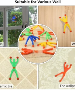 (🎅CHRISTMAS HOT SALE - 48% OFF) Wall Climbing Toy Spider(10PCS)