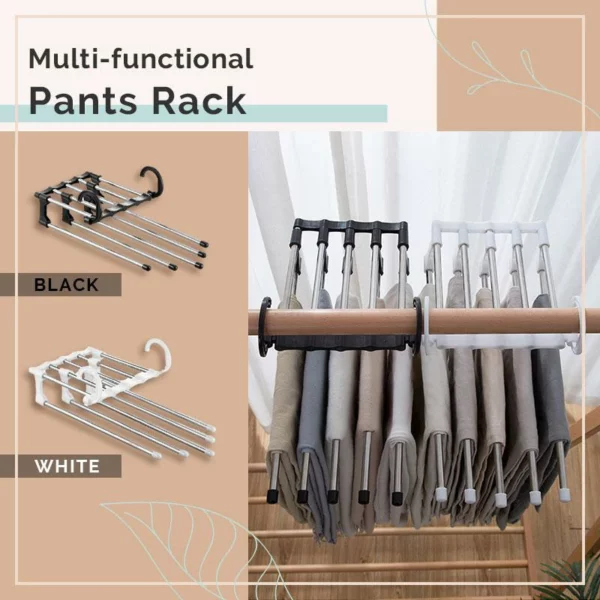 🔥(HOT SALE-50% OFF)Multi-functional Pants Rack-Buy 2 Get Extra 10% Off
