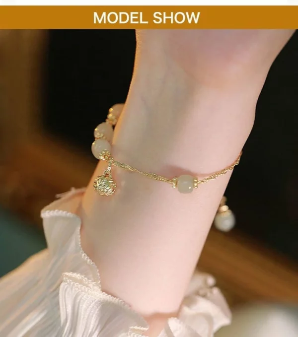 2022 Nova Hetian Jade Bell Bracelet